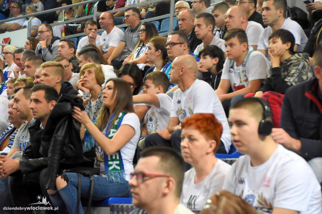 Kibice na meczu Anwil - Trefl