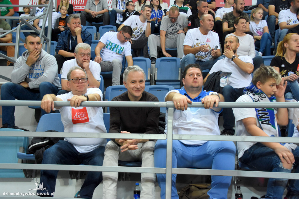 Kibice na meczu Anwil - Trefl