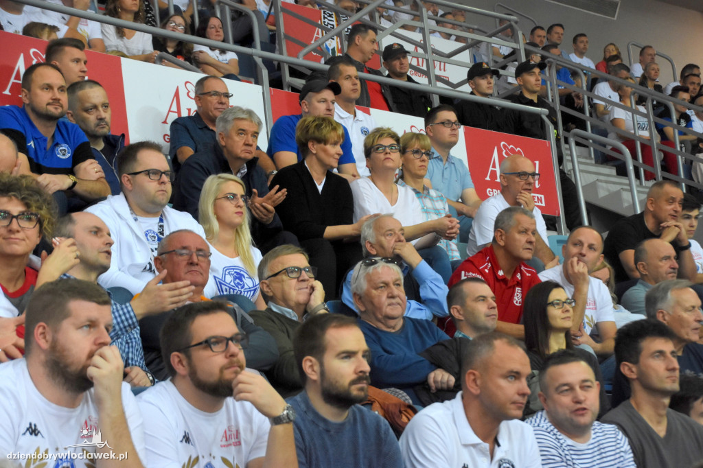 Kibice na meczu Anwil - Trefl