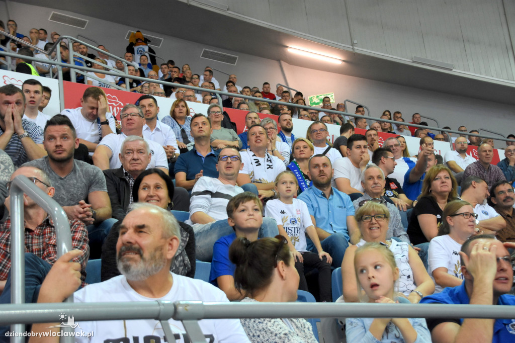 Kibice na meczu Anwil - Trefl