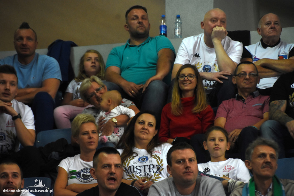Kibice na meczu Anwil - Trefl