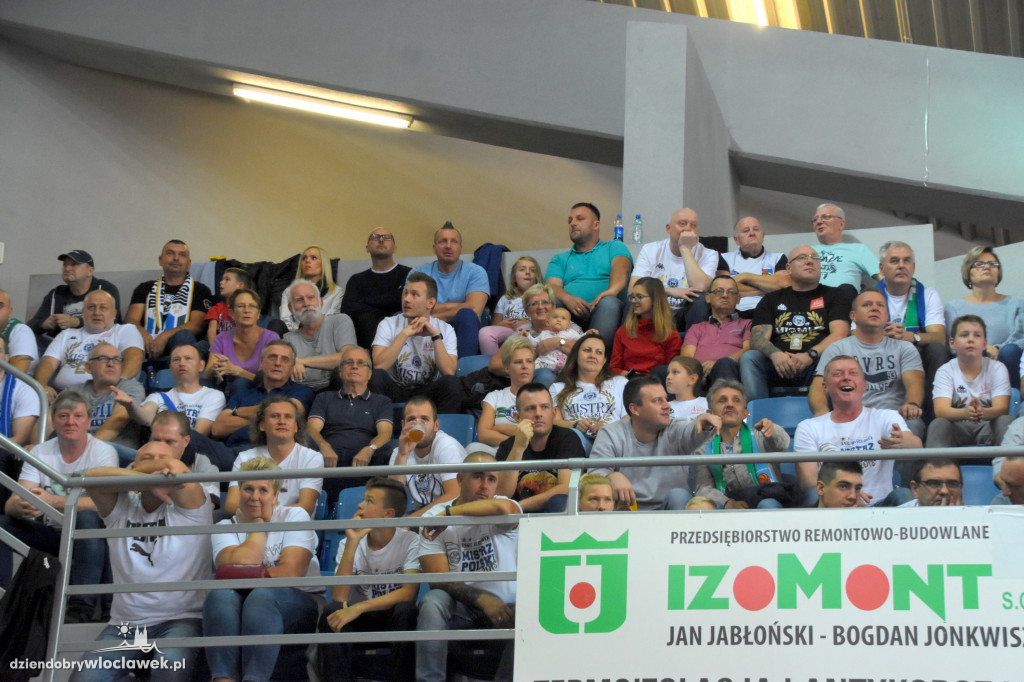 Kibice na meczu Anwil - Trefl
