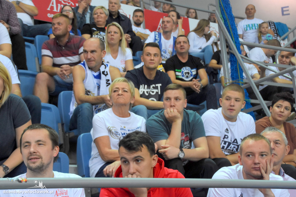 Kibice na meczu Anwil - Trefl