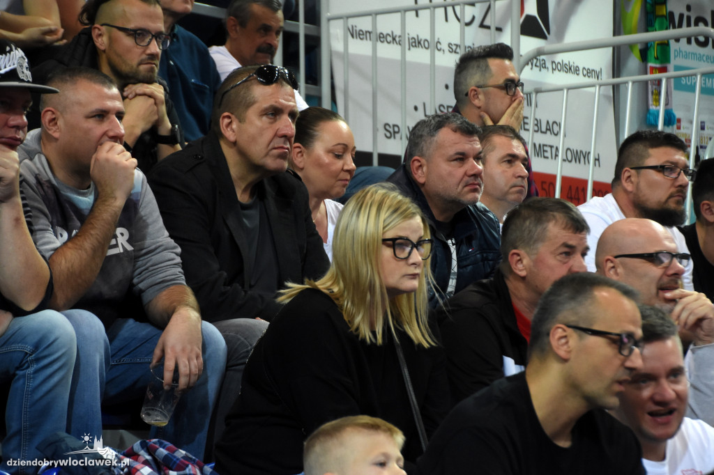 Kibice na meczu Anwil - Trefl