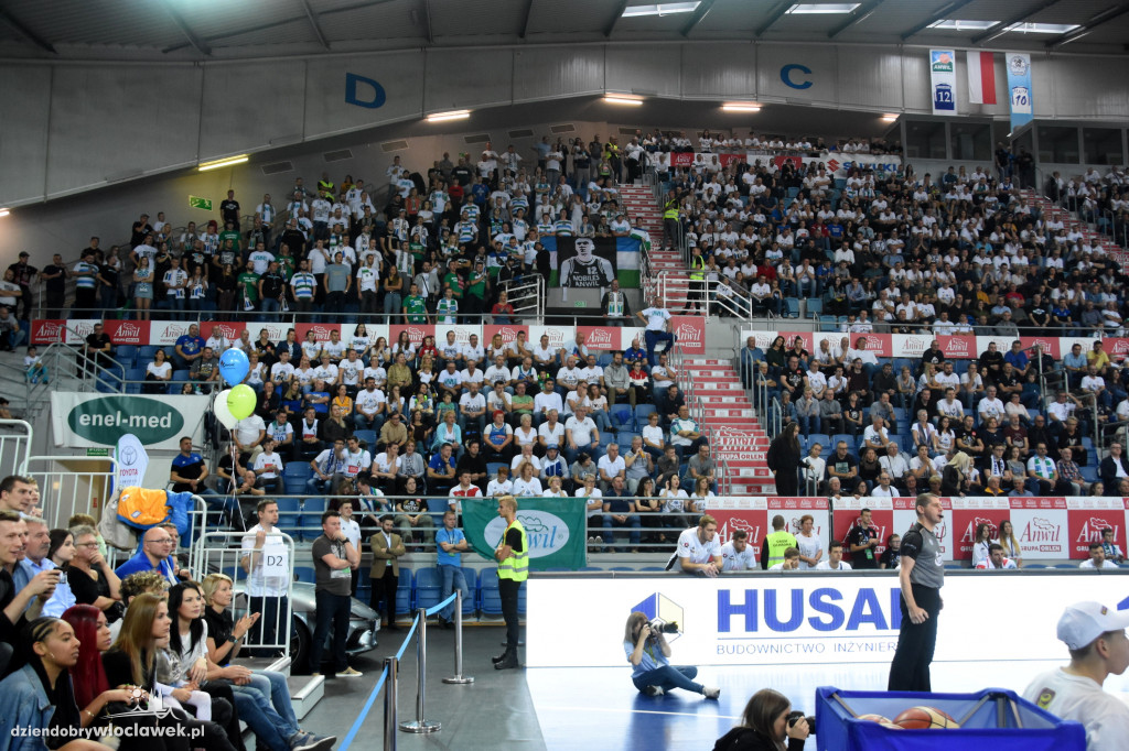 Kibice na meczu Anwil - Trefl