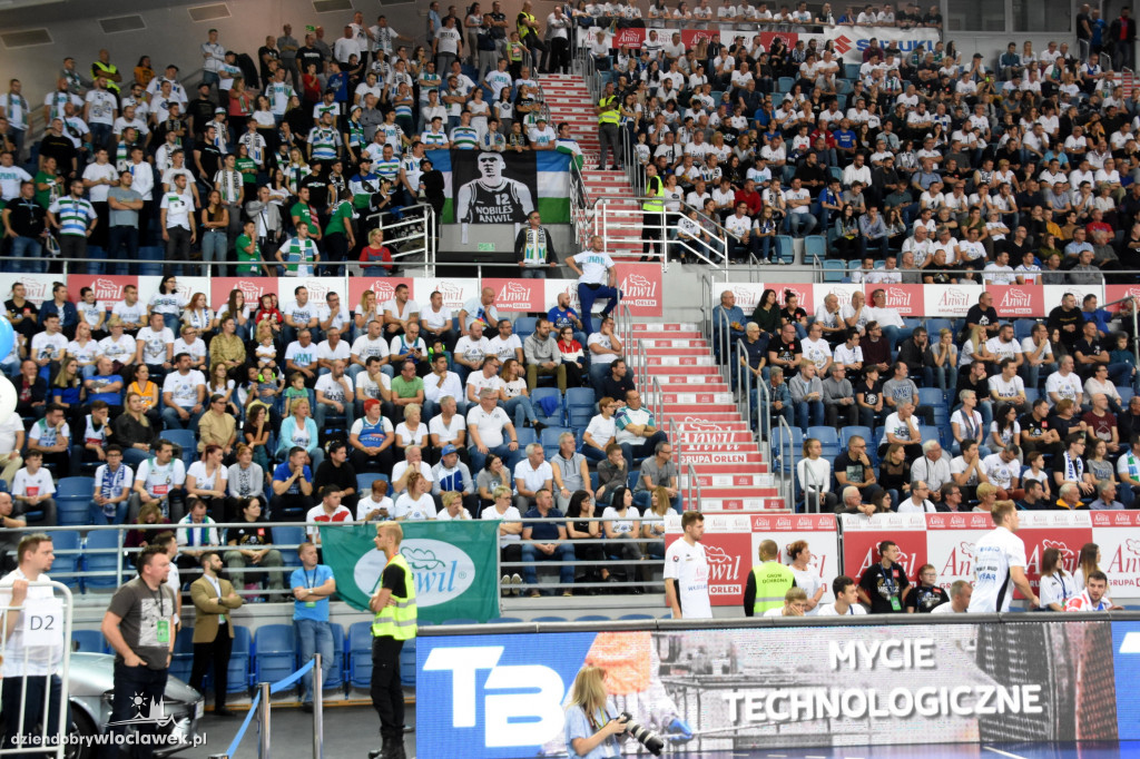 Kibice na meczu Anwil - Trefl
