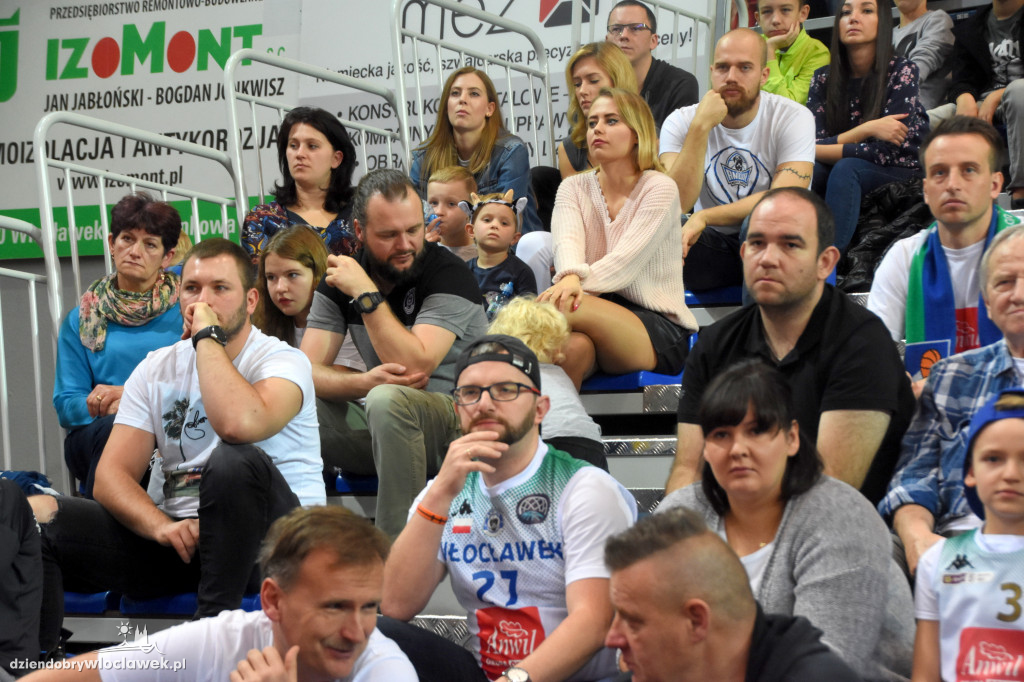 Kibice na meczu Anwil - Trefl
