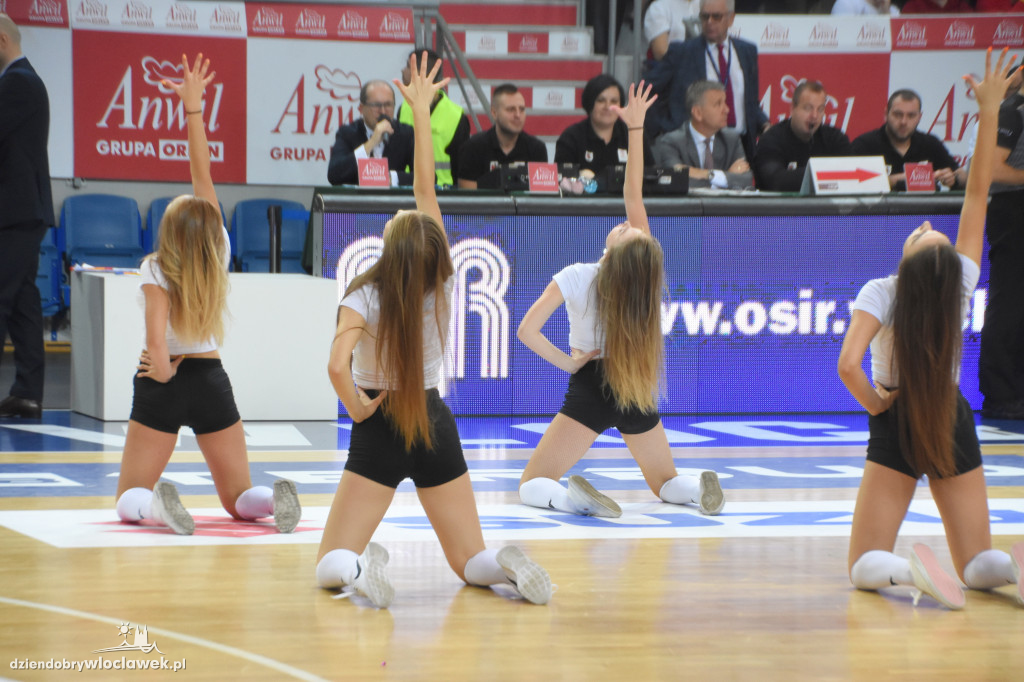 Cheerleaders na mecz Anwil - Trefl