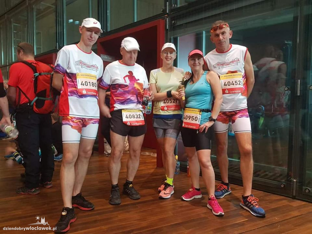 Sportowcy pobiegli w Dreźnie