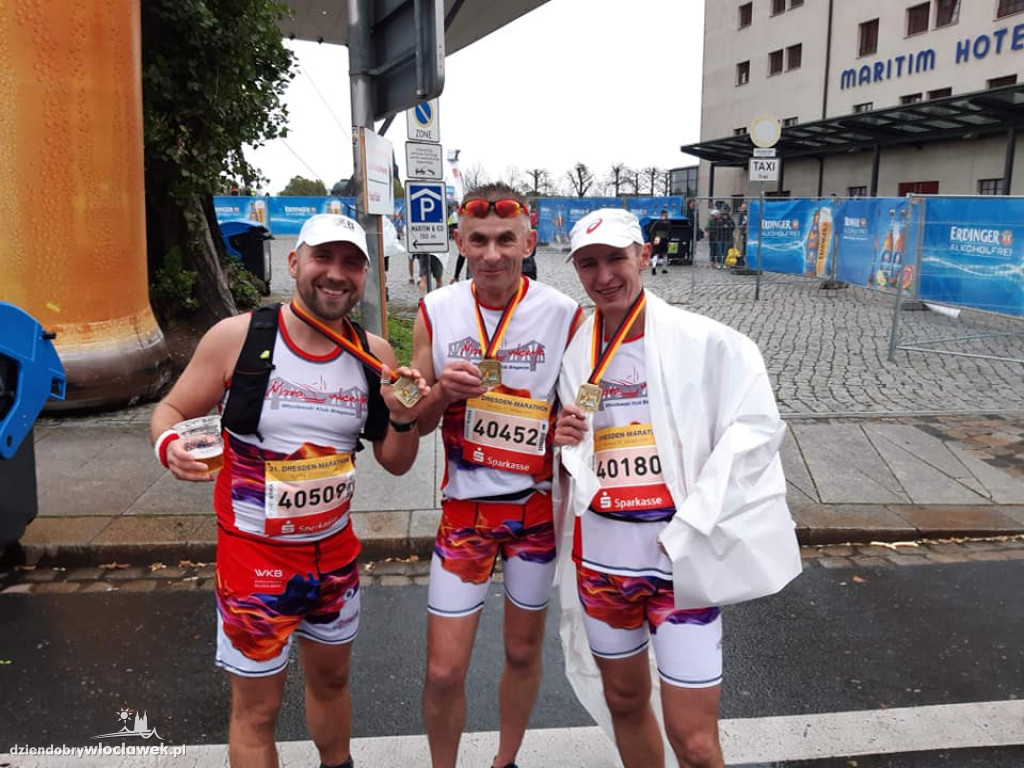 Sportowcy pobiegli w Dreźnie