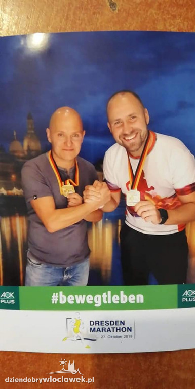 Sportowcy pobiegli w Dreźnie