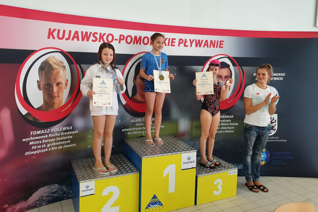 Włocławscy pływacy z medalami
