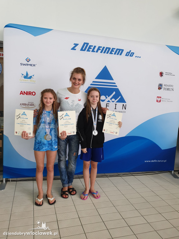 Włocławscy pływacy z medalami