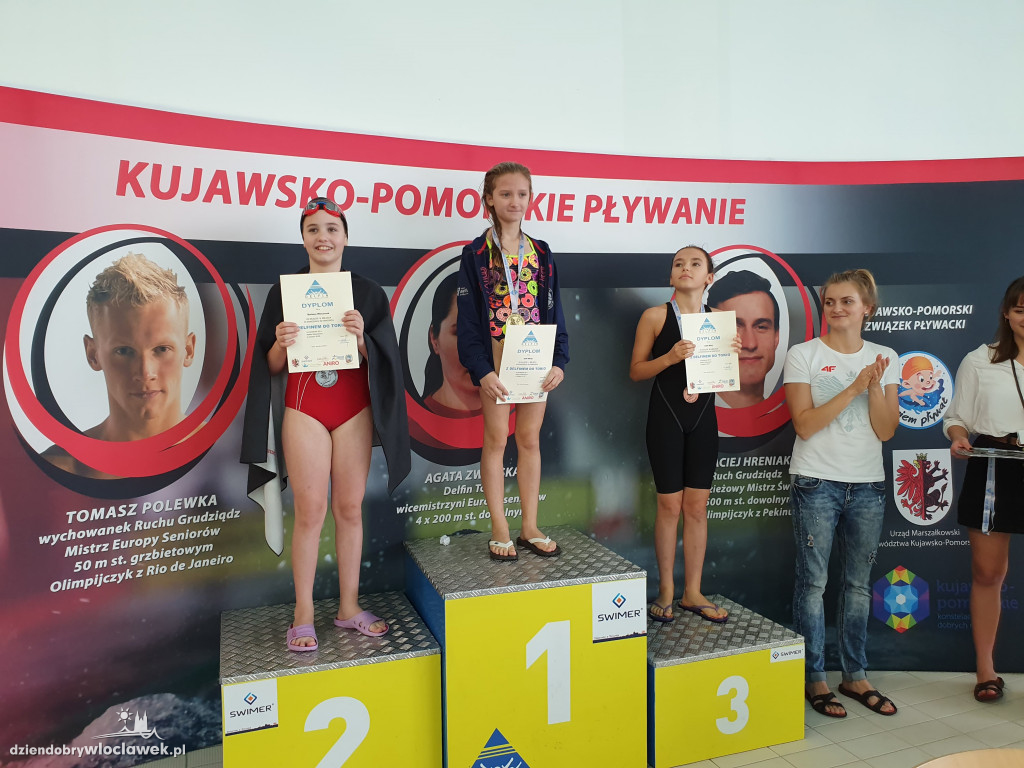 Włocławscy pływacy z medalami