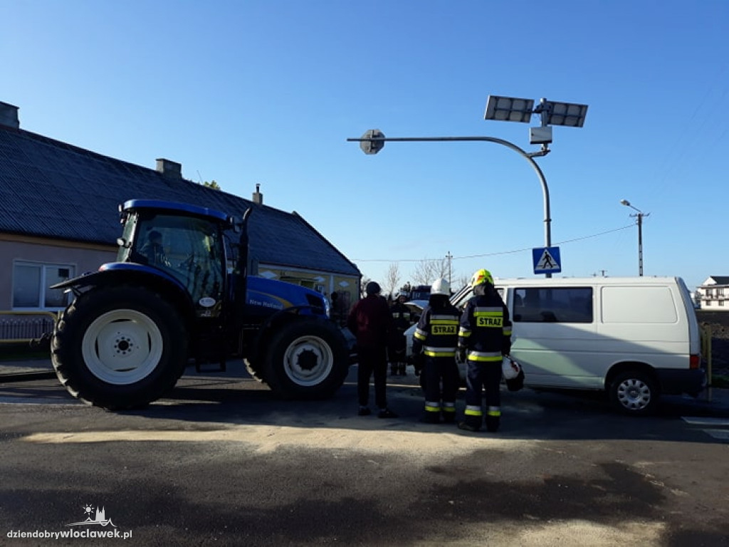 Czołowe zderzenie busów