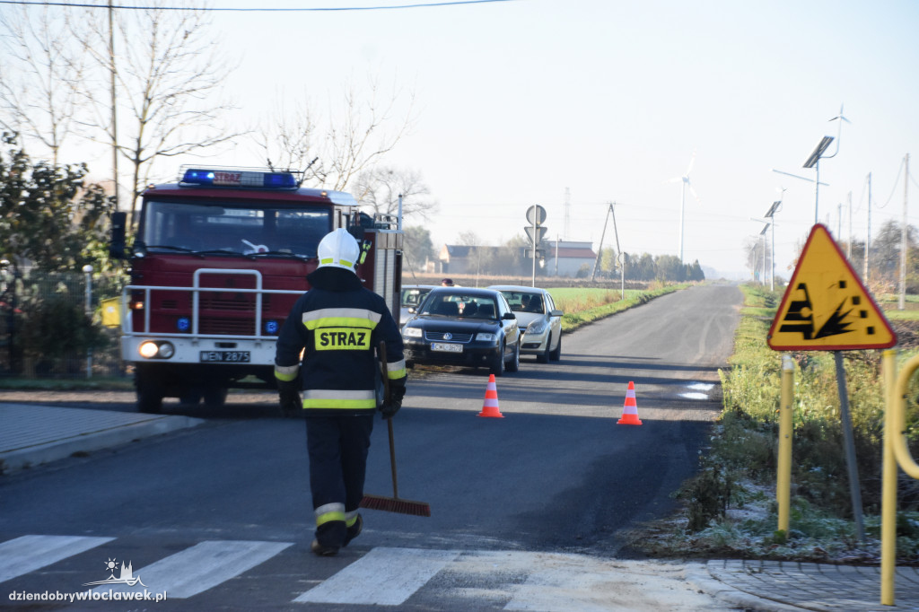 Czołowe zderzenie busów