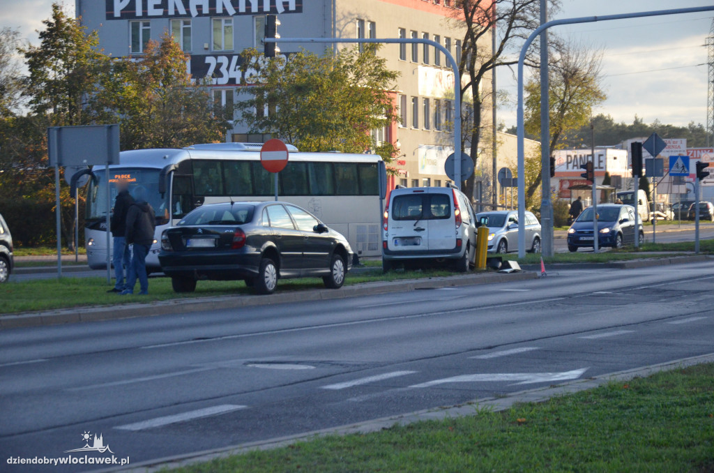 Kolizja na ul. Kruszyńskiej