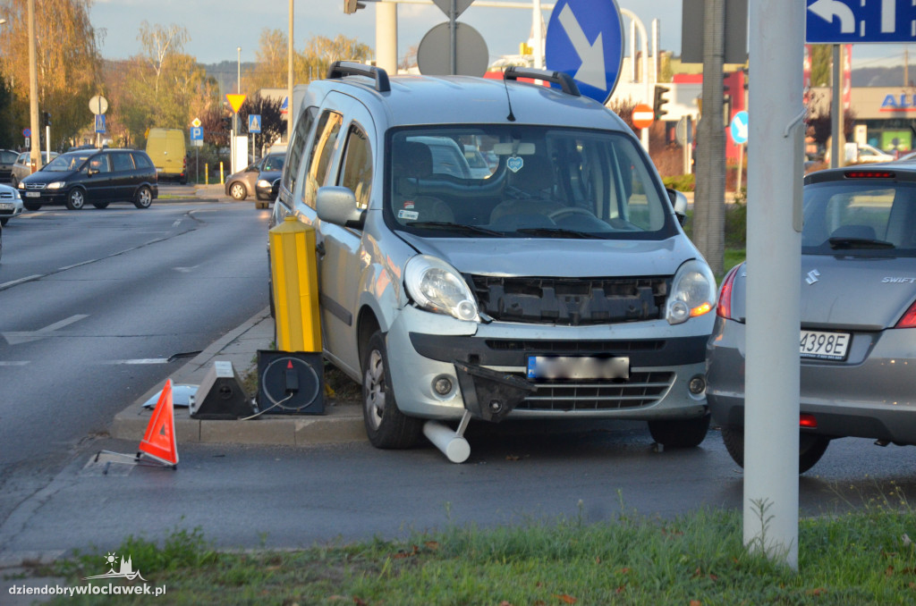 Kolizja na ul. Kruszyńskiej
