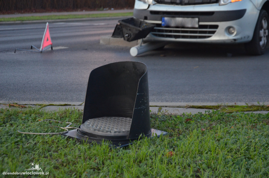 Kolizja na ul. Kruszyńskiej