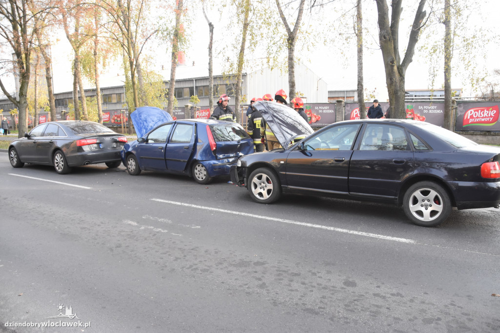 3 auta zderzyły się na Wienieckiej