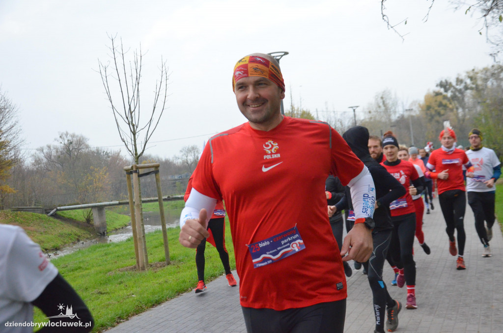Patriotyczny parkrun na Słodowie