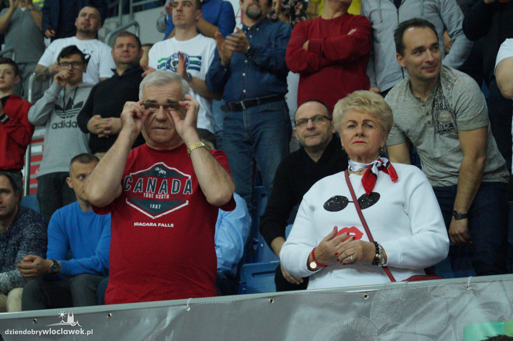 Kibice na meczu Anwilu z GTK Gliwice