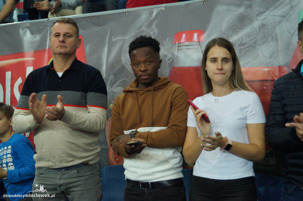 Kibice na meczu Anwilu z GTK Gliwice
