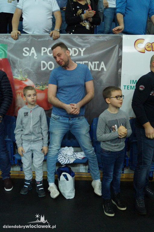 Kibice na meczu Anwilu z GTK Gliwice