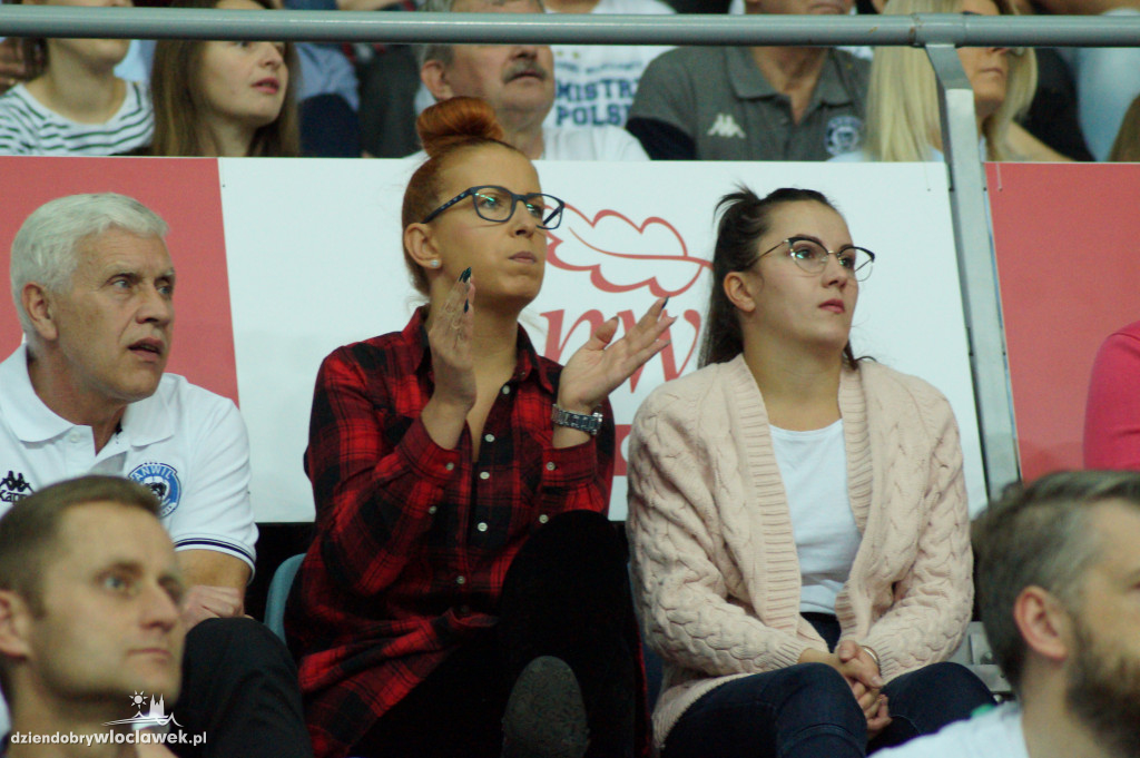 Kibice na meczu Anwilu z GTK Gliwice