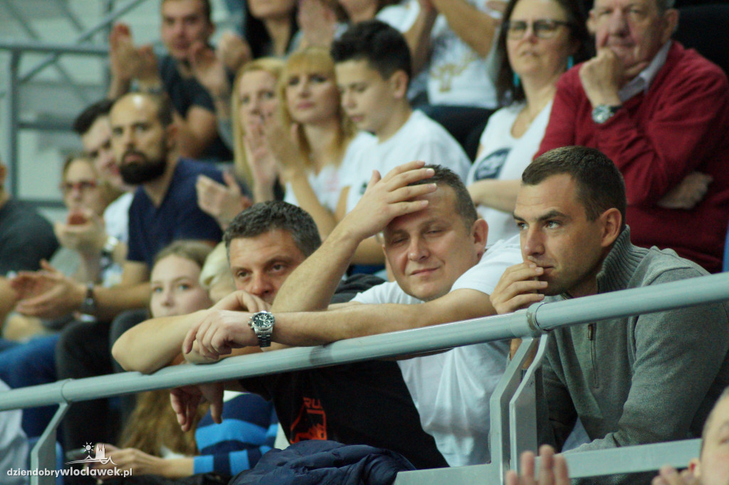 Kibice na meczu Anwilu z GTK Gliwice