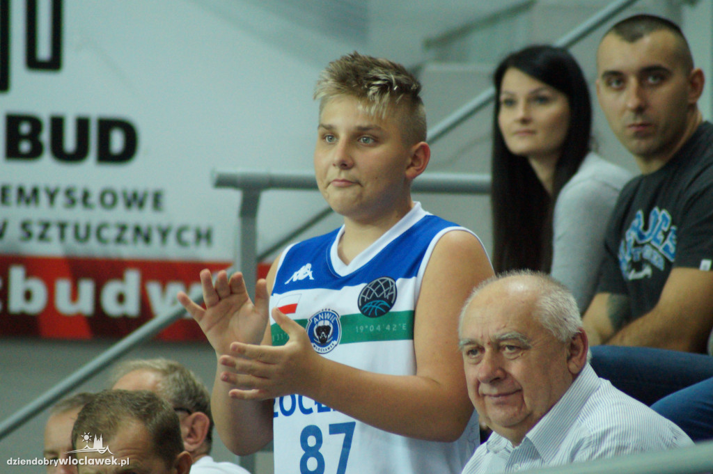 Kibice na meczu Anwilu z GTK Gliwice