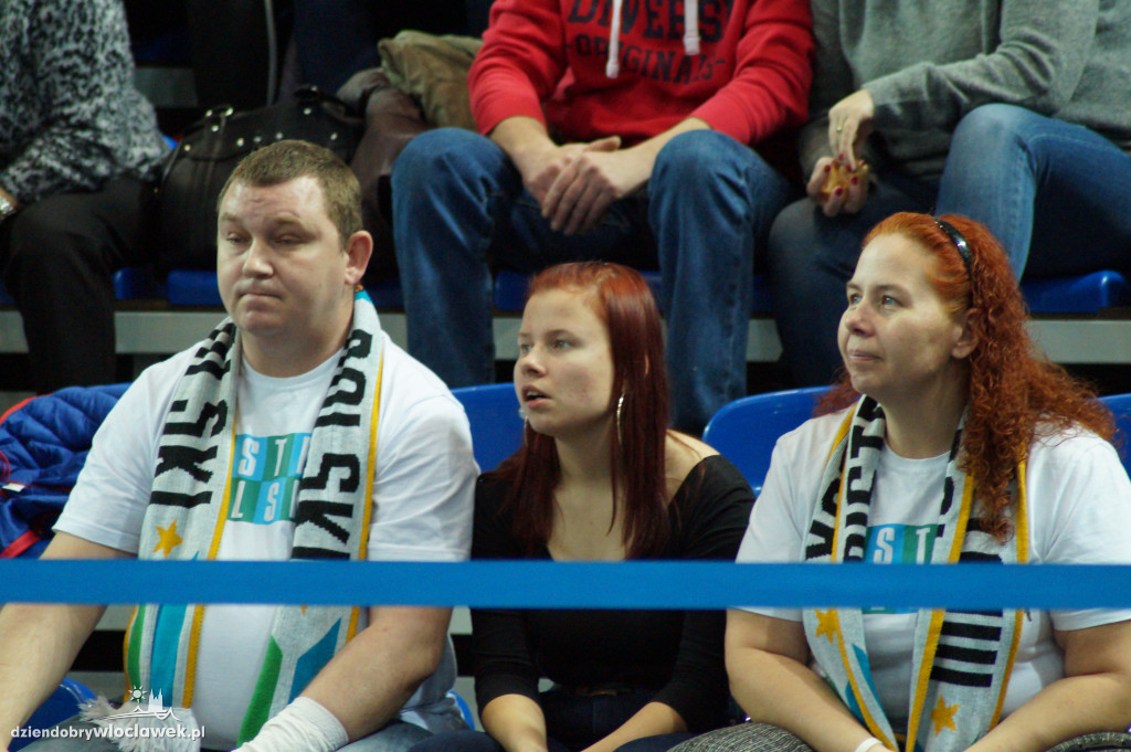 Kibice na meczu Anwilu z GTK Gliwice