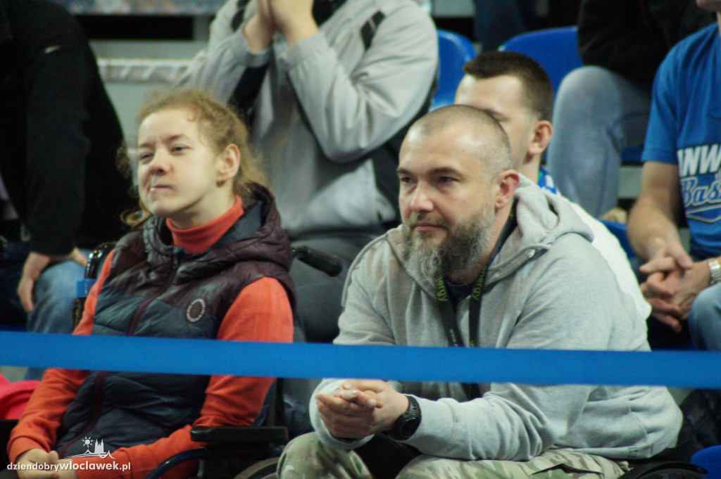 Kibice na meczu Anwilu z GTK Gliwice