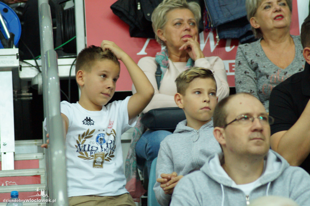 Kibice na meczu Anwilu z GTK Gliwice