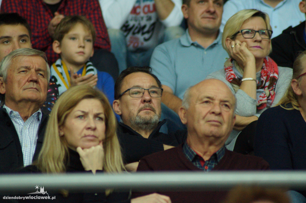 Kibice na meczu Anwilu z GTK Gliwice
