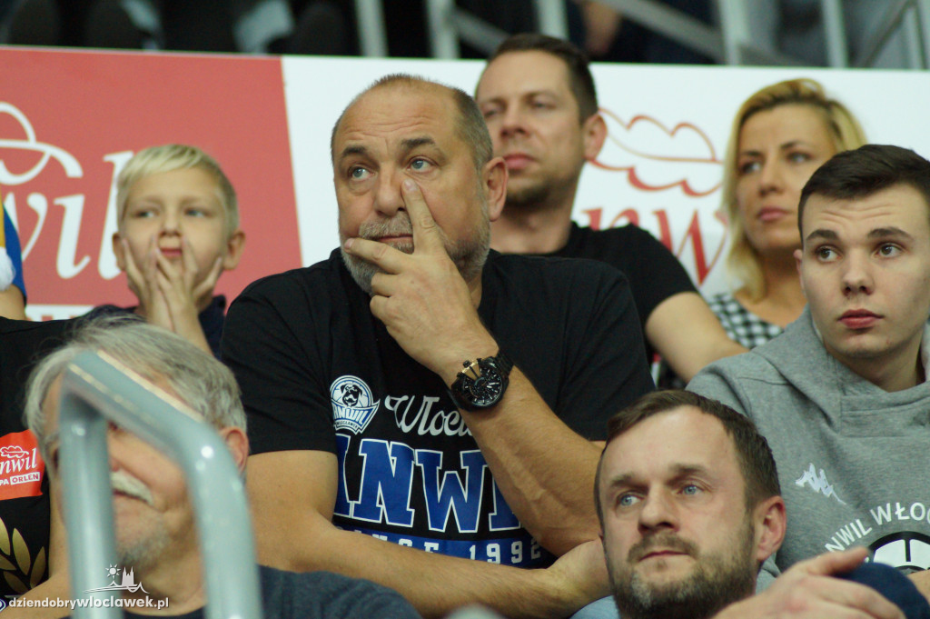 Kibice na meczu Anwilu z GTK Gliwice