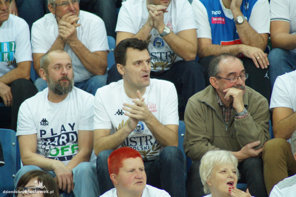 Kibice na meczu Anwilu z GTK Gliwice