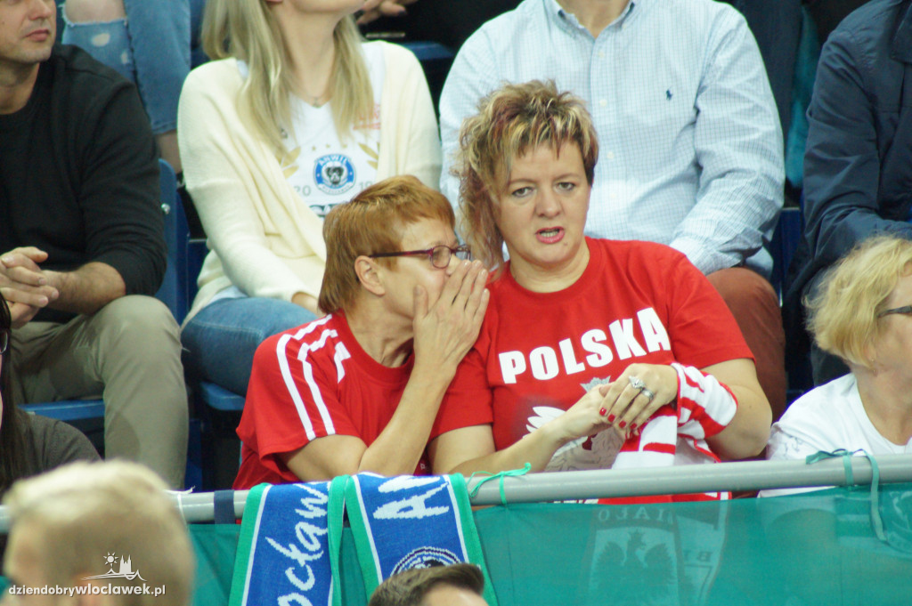 Kibice na meczu Anwilu z GTK Gliwice