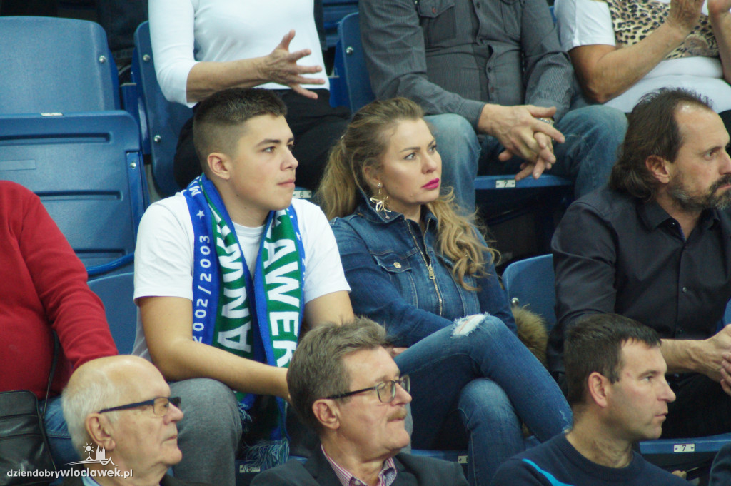 Kibice na meczu Anwilu z GTK Gliwice
