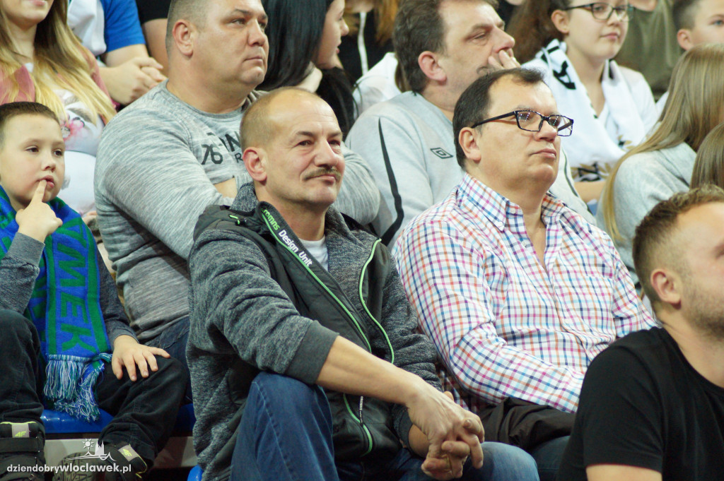 Kibice na meczu Anwilu z GTK Gliwice