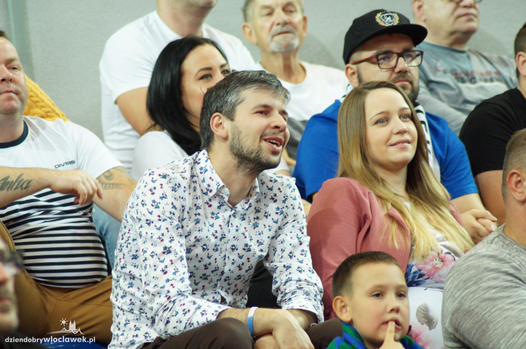 Kibice na meczu Anwilu z GTK Gliwice