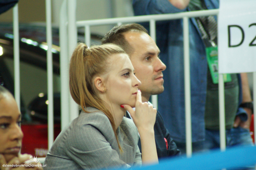 Kibice na meczu Anwilu z GTK Gliwice