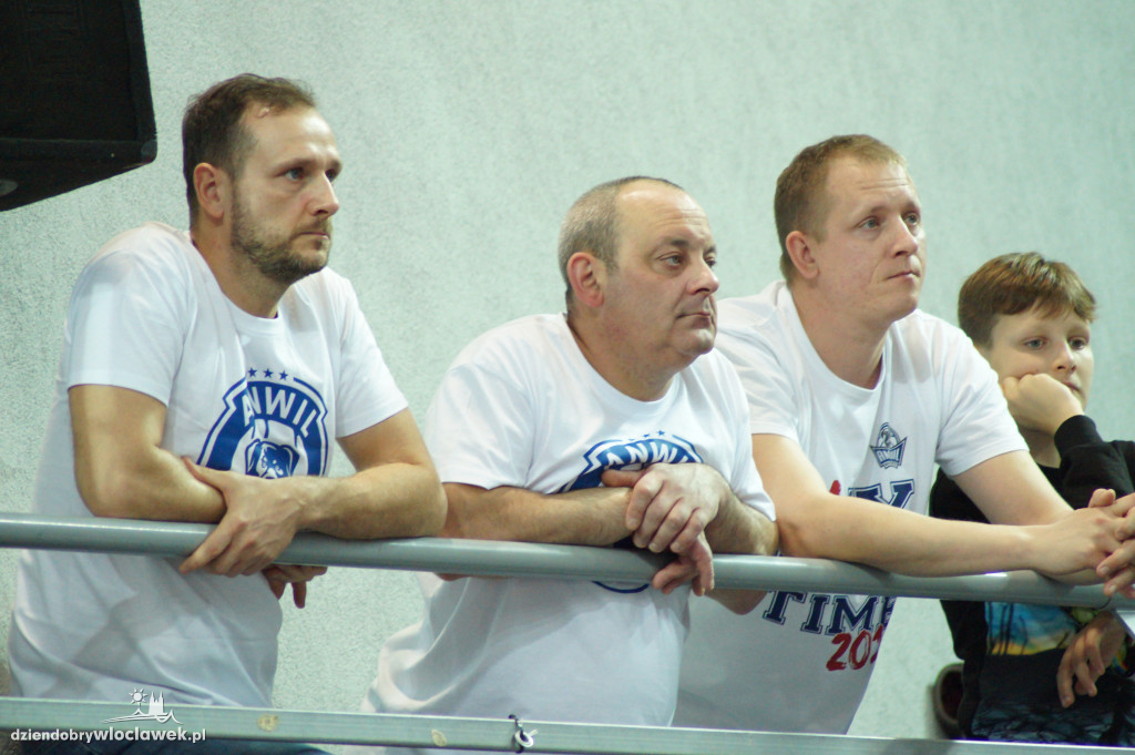Kibice na meczu Anwilu z GTK Gliwice