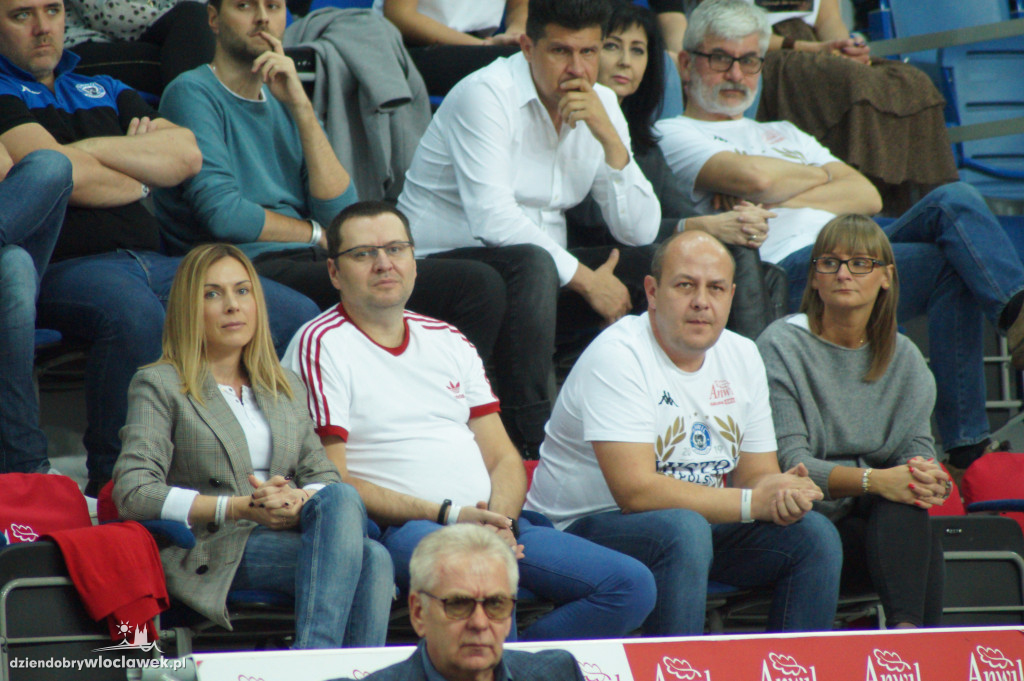 Kibice na meczu Anwilu z GTK Gliwice