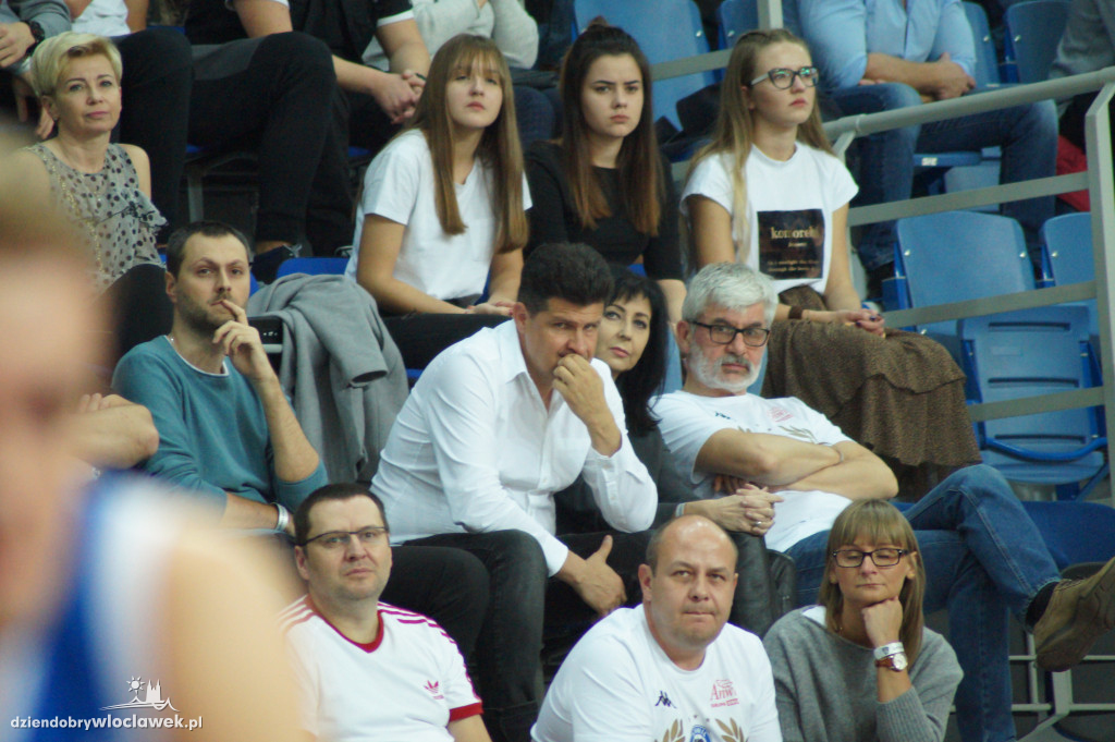 Kibice na meczu Anwilu z GTK Gliwice