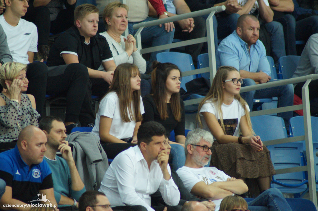 Kibice na meczu Anwilu z GTK Gliwice