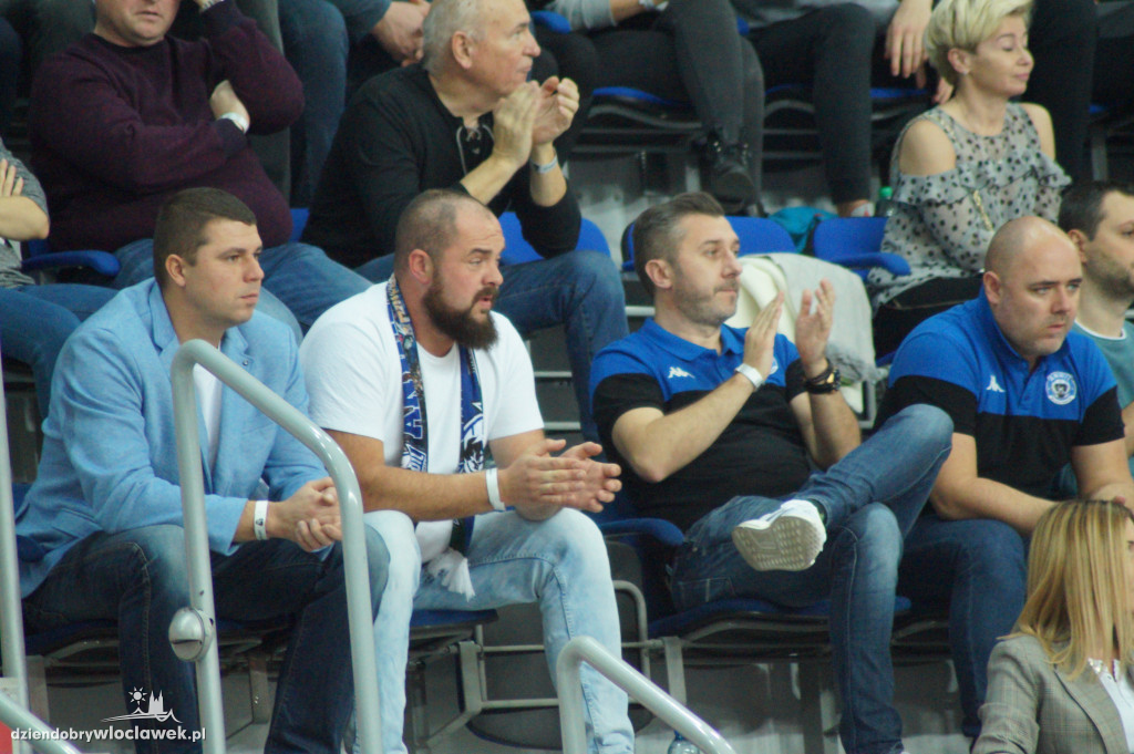 Kibice na meczu Anwilu z GTK Gliwice