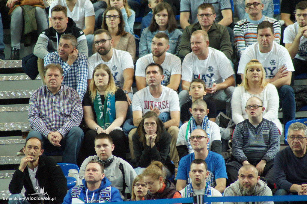 Kibice na meczu Anwilu z GTK Gliwice
