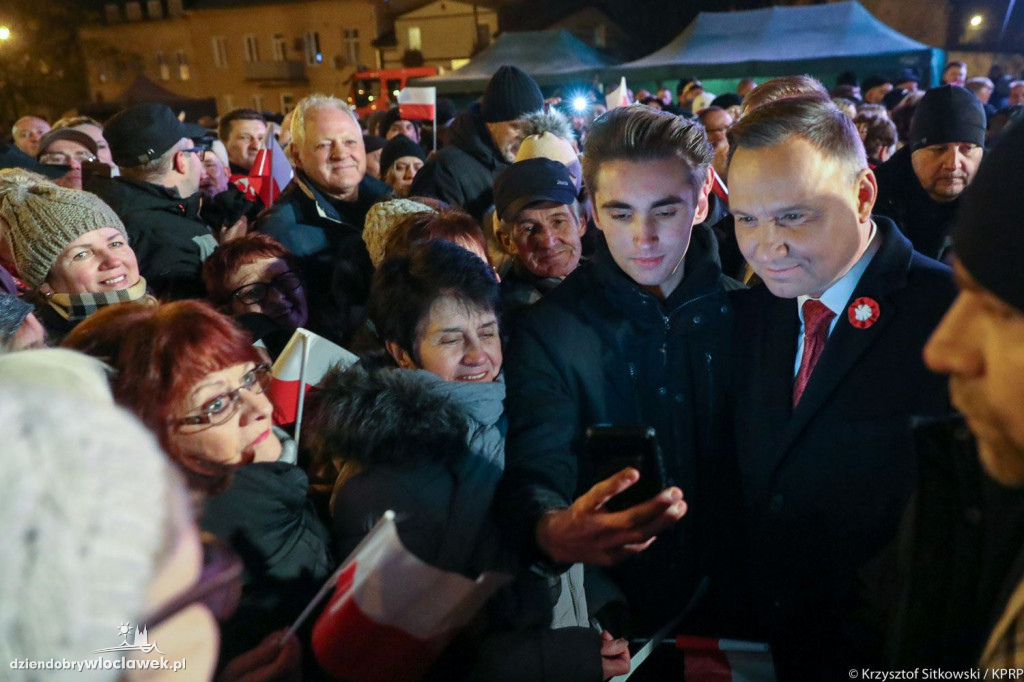 Prezydent RP z wizytą w Rypinie