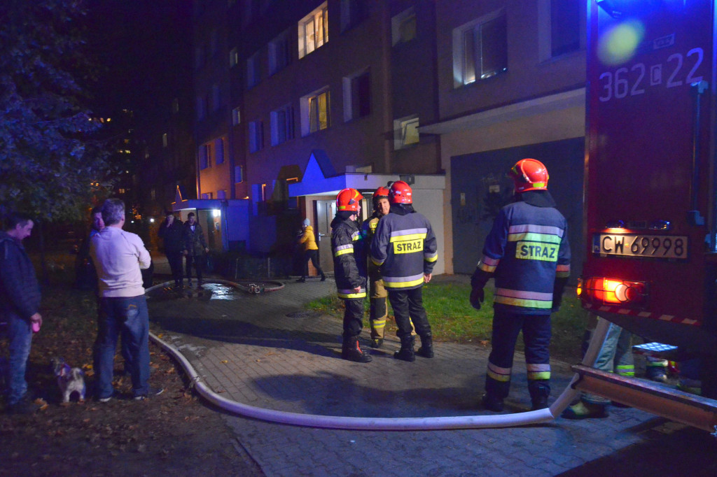 Pożar na 14 Pułku Piechoty